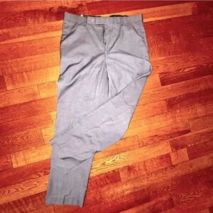 Savane Men's Light Gray Dress Pants Size 36x32